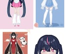 全身イラストを描きます 活動で使える全身のイラストを描きます！ イメージ2