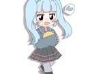 商用利用⭕️可愛いミニキャラ描きます SNSで活動している方必見！動画やアイコンにも使える！ イメージ4