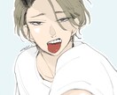 あなただけのアイコン描きます 人目を引くようなキャラクターイラストお描きします！ イメージ2
