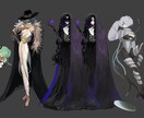 油絵のような立ち絵製作ます どの物語でも存在感がある立ち絵を作成致します。 イメージ3