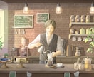 人物も背景も細部まで丁寧に仕上げます あなたが思う世界観を表現します！丁寧な一枚絵をお求めの方に イメージ5