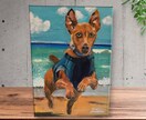 愛するペットの似顔絵を描きます ペットの絵が欲しい方・ペットとの死別により心を痛めている方へ イメージ1
