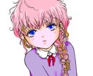 SNS用のアイコン描きます 可愛い系、二頭身等のキャラが得意です。 イメージ2