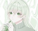 淡くて可愛いイラスト作成します アイコン、立ち絵、グッズ、歌ってみた等お任せください‼︎ イメージ5