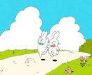 ほんわか手描きのアイコンや挿絵を描きます SNSや挿絵などに！優しい雰囲気のイラストを制作します イメージ1