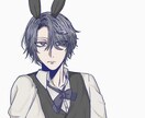 OC、創作キャラクターのイラスト制作します バストアップイラスト制作します！！ イメージ3