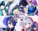 等身イラスト制作行います アイコンや立ち絵から1枚絵まで幅広く対応しております！ イメージ8