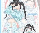 ゆるふわ、ポップなかわいい女の子イラスト描きます SNSアイコン、サムネ、ヘッダー等の1枚絵描きます⁎⋆*﻿ イメージ2