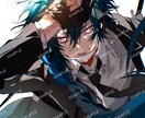 ダイナミックでスタイリッシュな本格イラスト描きます MVや配信画面にあなただけの特別なイラストを制作いたします！ イメージ9