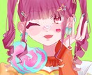 正方形のSNSアイコンを作成します かわいい系・カッコイイ系の人間イラストが得意です。 イメージ1