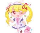 IRIAMの立ち絵イラストお描きします 男女・動物系なんでもアリ♪SDキャラも可能です♪♪ イメージ8