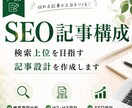 検索意図を分析したSEO記事構成を作成します 競合調査をもとに読まれる記事構成をご提案します イメージ1