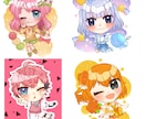 商用利用OK！可愛いミニキャラ描きます アイコンやグッズ使用にピッタリの可愛いミニキャラを描きます。 イメージ2