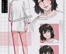 TRPG立ち絵作成します 立ち絵、表情差分等セットにした価格になっております！ イメージ4