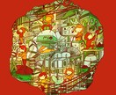 ごちゃっとかわいいイラスト制作します ごちゃごちゃかわいいもの敷き詰めませんか？ イメージ4