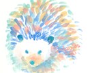 アナログでカラフルなペットの似顔絵を描きます アクリル絵の具で描くかわいい動物のイラストです イメージ5