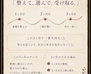 恋愛・仕事・お金の3ヶ月運を九星気学で鑑定します あんた専用15ページの開運鑑定書を届けるよ イメージ4