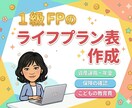 1級FPがライフプランシミュレーション作成します FP歴10年・中立な立場で将来のお金を見える化します イメージ1