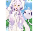 １枚絵制作いたします キャラクターイラストの一枚絵を描きます！ イメージ2