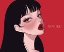 商用OK✨大人可愛い上品なおしゃれイラスト描きます 配信・歌ってみた・サムネイル・アイコン・似顔絵・挿絵など✨ イメージ8