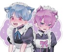 最短3日ポップでかっこかわいいイラストお描きします アイコン、サムネ、挿絵、立ち絵などカラフルポップをお届け! イメージ5