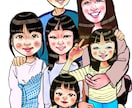 可愛いくて、程よく、似ている似顔絵を描きます あなたの魅力を最大限に表現します。 イメージ3