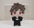 オリジナルぬいぐるみキーホルダー作ります お顔は刺繍！図案もオーダーメイドです！ イメージ5