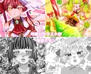 かわいい立ち絵・1枚絵イラスト制作いたします 衣装デザインからこだわったイラストを制作いたします!! イメージ2