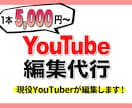 YouTuberが動画編集代行します 登録者6万人YouTuberに動画編集任せてみませんか？ イメージ1