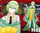 アニメ塗り立ち絵制作します TRPG・MV・配信対応イラストをアニメ塗りで イメージ3
