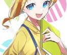 目を惹くかっこいいイラスト制作いたします 絵柄寄せ可能です！ぱきっとした塗りから厚塗りまで対応可！ イメージ3