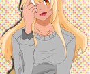 SNSアイコンの制作承ります SNSでのアイコン、ヘッダーアイコン、二次創作のイラスト作成 イメージ2