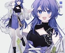 TRPG、配信で使える立ち絵を制作します TRPG、VTuber、ゲーム等様々なジャンルに対応できます イメージ5