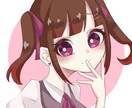 可愛い女の子のアイコン等お描きします 動画サイトやSNSでイラストが必要な方へ！ イメージ1