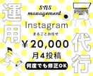 丸投げOK！Instagram運用代行します 〜納得していただけるまで何度でも修正〜 イメージ1