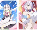 アイコン・1枚絵・立ち絵描きます 周年記念用、グッズ用、IRIAM用などにオススメです！ イメージ2