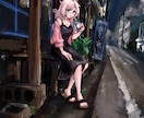 絵画風！厚塗り！他にないイラスト作成します Vライバー必見！魅力的なイラストをお描きします♡ イメージ7