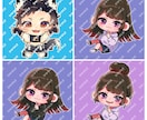 SNSアイコン、イラストお描きします デフォルメから背景付き一枚絵までご相談ください！！ イメージ2