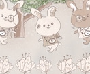 商用OK♩ゆるくて可愛いイラストをお描きします / 個性豊かなオリジナルのキャラクターたちです イメージ3