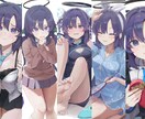 お好きなキャラ・絵柄でアイコン作成します 二次創作の経験を活かした絵柄寄せ・スピード納品が可能です！ イメージ1
