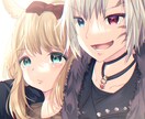 目を惹く魅力的なアイコン、ヘッダーを制作します かわいい絵柄で、サムネイルや立ち絵など幅広い用途で描きます イメージ3