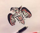 ハイダ系トライバルのデザインをいたします 魅惑のハイダ系トライバル始めました！！ イメージ5
