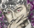 アート似顔絵☆参考画像みたいな似顔絵描きます 全てアート作品です。時間をかけて、１週間に1枚限定です。 イメージ7