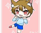 SNSのアイコンをちびキャラで描きます あなたの欲しいイメージに合う塗り方で描きます。 イメージ3