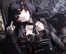 暗い世界観のイラスト制作します 暗い雰囲気と質感やデザインに拘ったイラストを提供します。 イメージ4