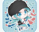 商用OKポップで可愛いSD(ちび)キャラ描きます YouTuberさんなど配信活動などでちびキャラが必要な方へ イメージ2
