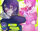 目に留まる色使いのイラスト作成をします 動画のサムネイル、1枚絵、挿絵などお描きします イメージ1