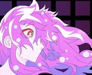 イラスト描きます 鮮やかできらぎらしきイラストで貴方の作品を視覚的に彩ります イメージ2