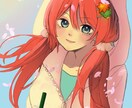 皆様のオリジナルキャラクターを描きます 配信サムネイル・SNSアイコン・立ち絵・グッズ用などにも！ イメージ1
