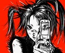 商用OK！スタイリッシュなアイコンを描きます あなたの雰囲気を捉えて可愛くカッコよく描きます！！ イメージ1